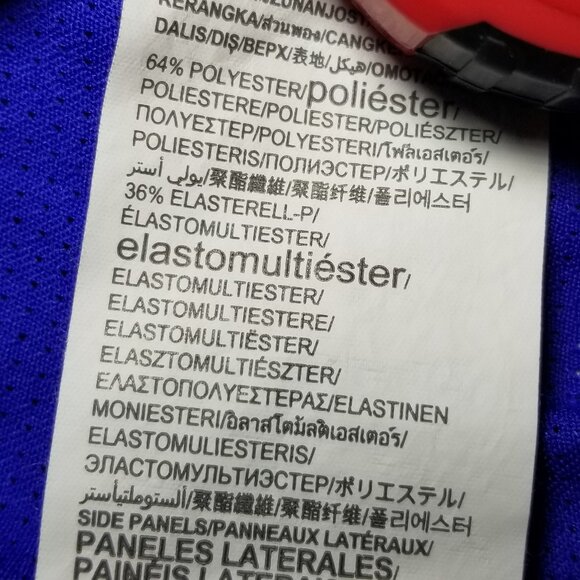 Under Armour Threadborne 3/4 Sleeve Utility Blue Men Small Fitted Gym Training - Picture 7 of 8